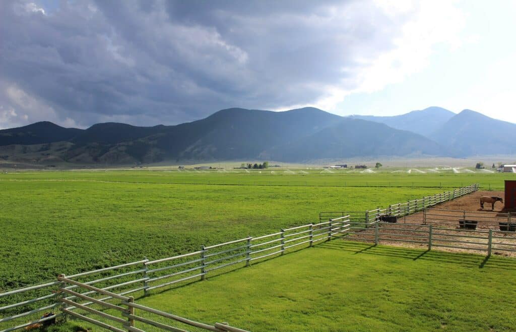 Log Home Mountain Views