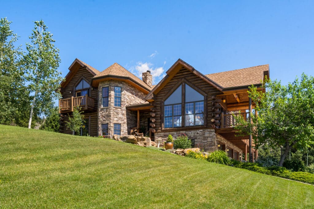 Montana Log Home