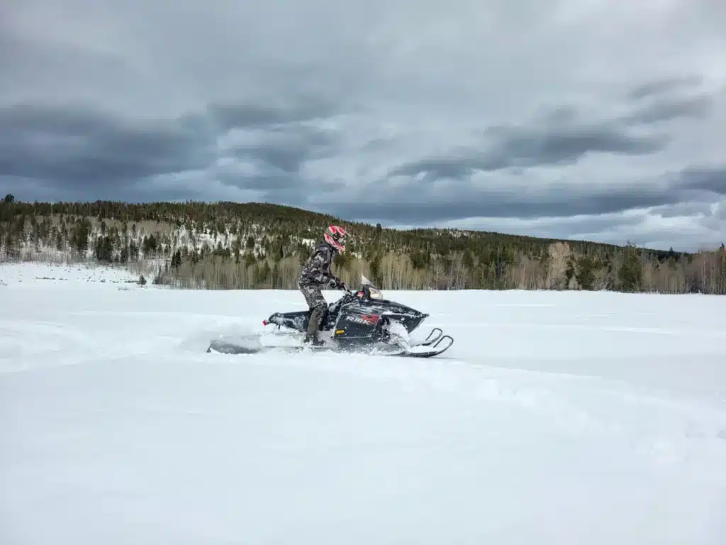 Properties in the Rocky Mountain West: Snowmobiling on Five Points Ranch