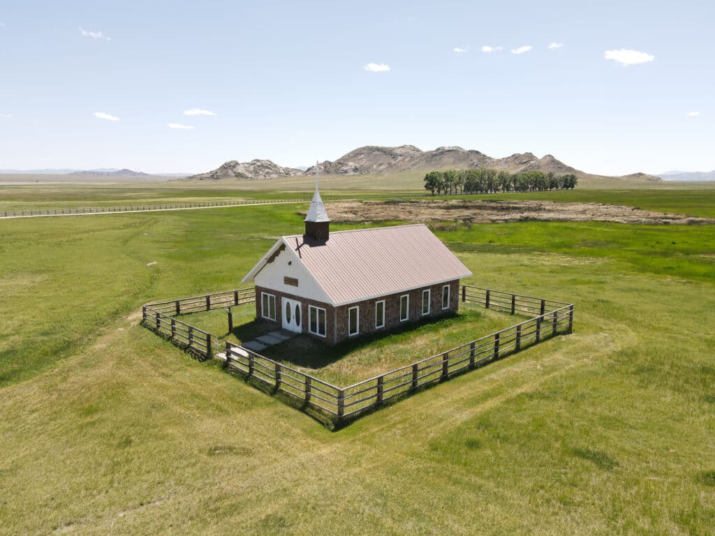 Church on WY Pathfinder Ranch